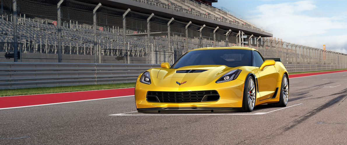 Chevrolet Corvette c7 zr1 Yellow