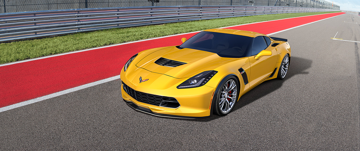 Chevrolet Corvette z06 track