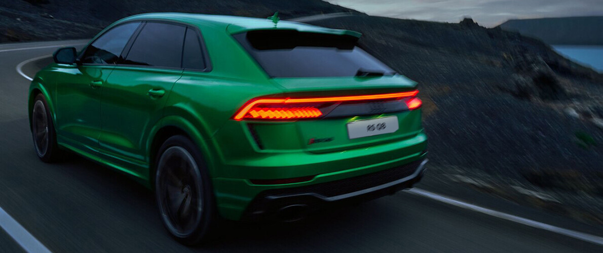 Audi a7 Emerald Green