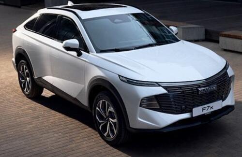 Новый Haval F7x 2025 второго поколения появится в России