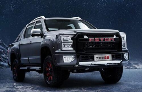 Foton анонсировал новый пикап Tunland G9 в России