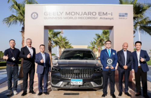Geely Monjaro EM-i: рекорд в Сахаре